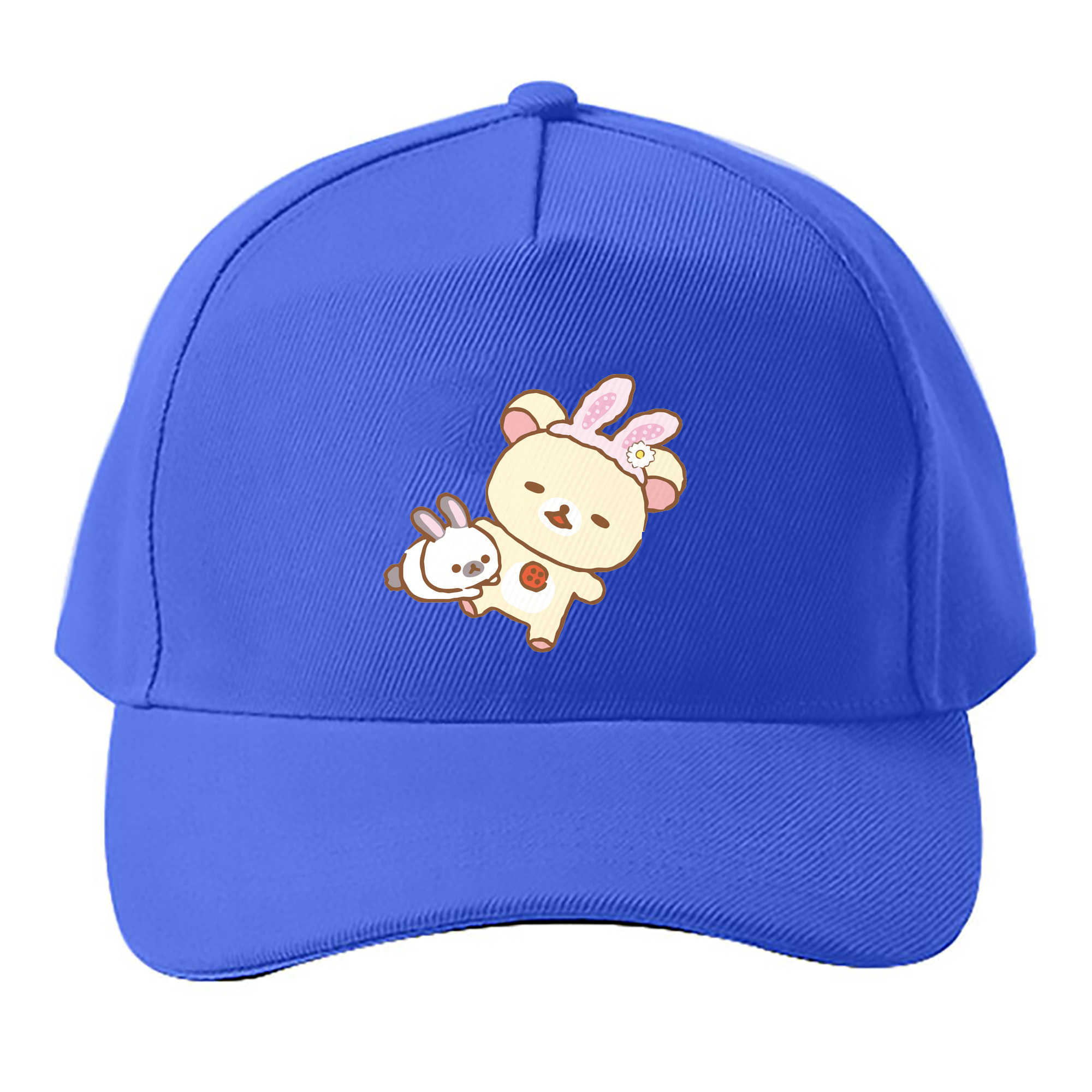 （画像用） リラックマ リラックマ キイロイトリ Rilakkuma Korilakkuma Kiiroitori ベースボールキャップ 綿100％ 男女兼用 帽子 スポーツ